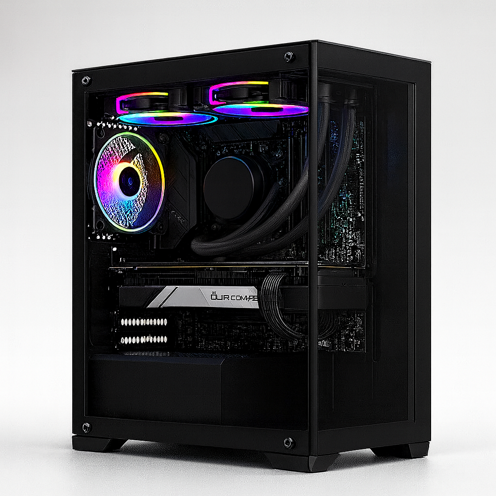 DJR Neo One | Custom AMD Ryzen Gaming Computer | CiT RGB Case | Windows 11 Gaming PC