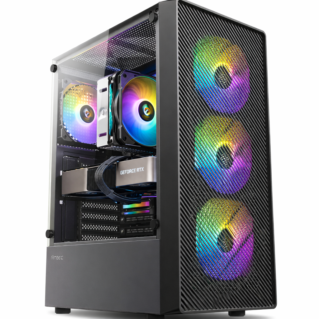 AMD® Ryzen™ 5 5500, 16GB DDR4, RTX 3060Ti Gaming System -Refurbished