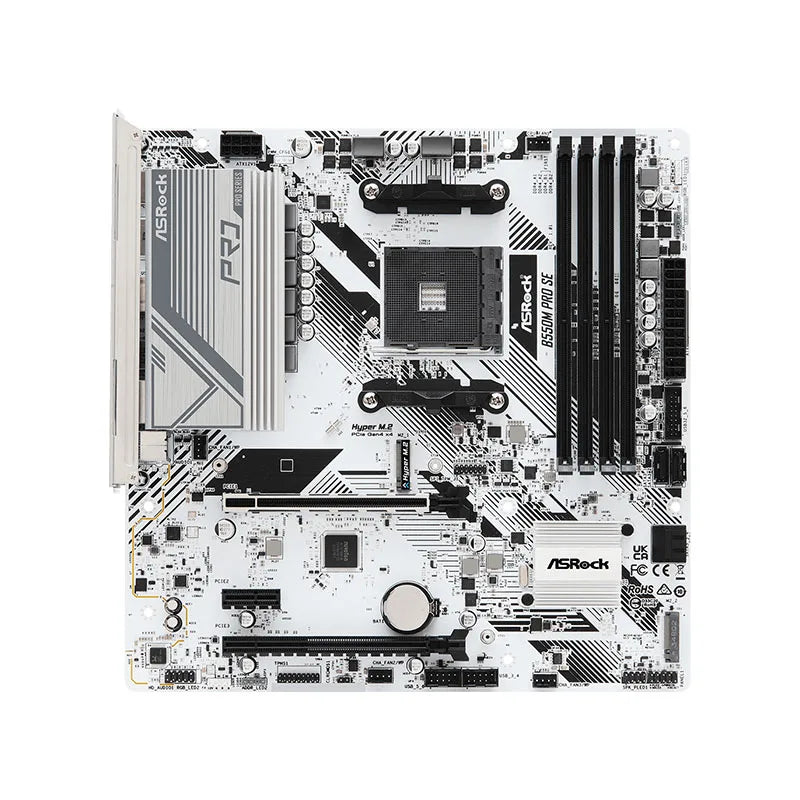 Asrock B550M Pro SE + CPU AMD Ryzen 5 Ryzen 7 chipset AMD PRO565 Motherboard New Suit Socket AM4 All but without cooler