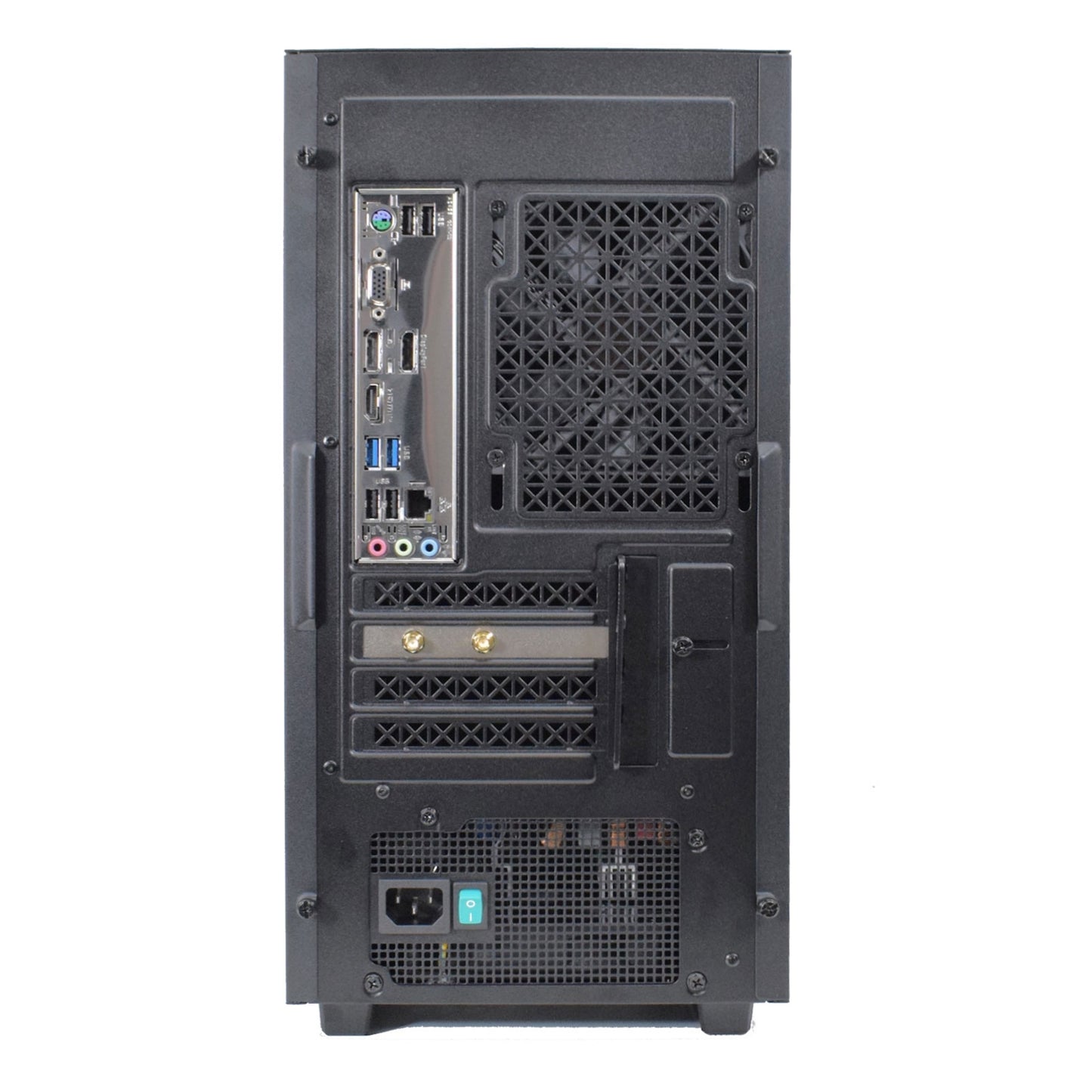 Intel i3 14100 Quad Core 8 Thread 3.50GHz (4.70GHz Boost), 16GB Kingston RAM, 500GB Kingston NVMe M.2, WiFi 6 + BT, Deep Cool Micro Chassis - Pre-Built PC