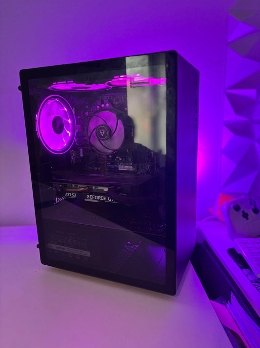 🏷️DJR Clearance | Ryzen 5 2600X | GTX 1660 | 16GB DDR4 | 512GB NVMe | Refurbished Gaming PC