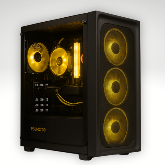 Alpha Core, Custom, AMD® Gaming Computer, CiT RGB Case, Windows® 11