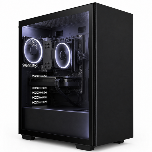 Alpha Lux, AMD® Ryzen™ 5, 16GB DDR5, Intel Arc™ A750 8GB Gaming System