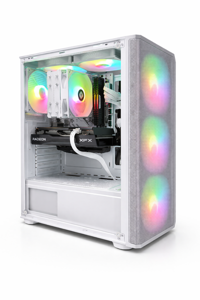 AMD® Ryzen™ 5 5500, 16GB DDR4, AMD® Radeon® RX9060XT Gaming System -Refurbished